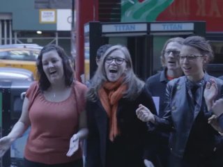 All You Need Is Hand - Pornhub In Times Square New York