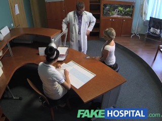 FakeHospital Dame Zuigt Lul Om Te Besparen Op Medische Kosten
