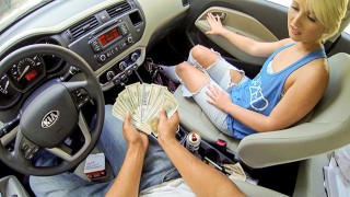 Teens Who Love Money Go Outside In Order To Get Quick Cash