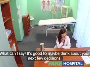 Preview 3 of FakeHospital Sexy graduate gets licked and fucked on doctors desk for a job