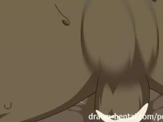Disney Princess hentai – Tiana meets Charlotte