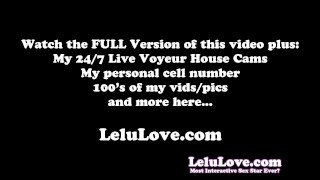 Lelu Love-Vibrator Masturbation In Just Socks