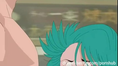 Crossover Hentai - Bulma and Naruto