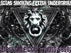 Delicia's Smoking Fetish Underground