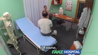 Fakehospital A Beautiful Cleaning Lady Can't Stand Up To A Man In Uniform
