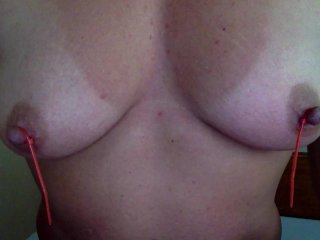 fetish, pulling, exclusive, nipples