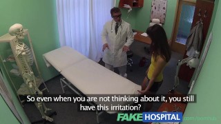 The Cock Of Fakehospitaldoctors Relieves The Itchy Pussy Of A Stunning Brunette
