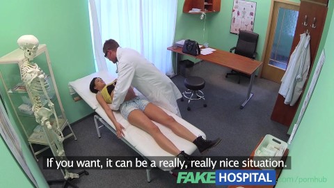 FakeHospital Sexy foreign patient sucks and rides doctors cock