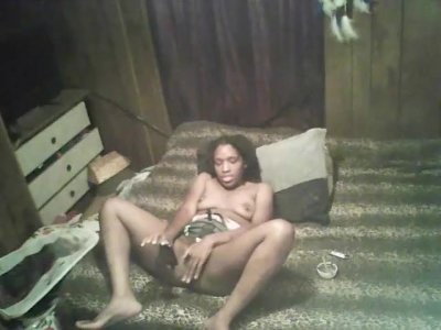 black girl cums on skype for a friend