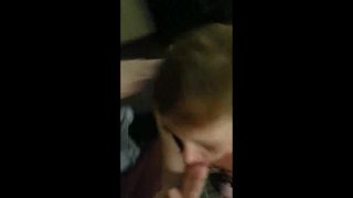 POV She Swallows Dick Sucking Deep In Her Throat