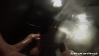 Romi Rain’s Hot shower