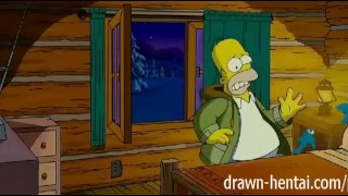 Hentai Cabin Of Love From The Simpsons