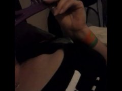 me fucking myself with a brush