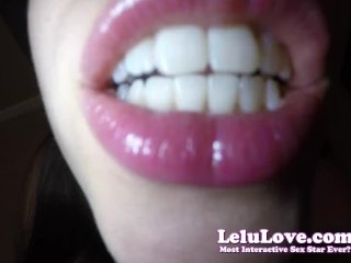 lelu love, mouth, tongue, giantess