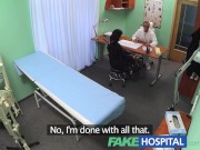 Preview 1 of FakeHospital doctor makes sure patient is well checked over