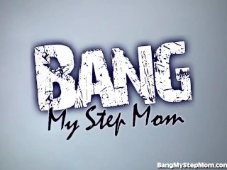 Curvy Step-Mom Gets A Mouth Full of Cum! screenshot number 0