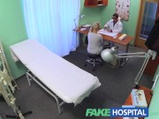 Preview 4 of FakeHospital Blonde with big tits wants to be a nurse