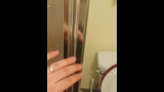 Peeping Through The Shower