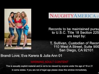 Busty moms Brandi Love, Eva Karera and Julia Ann suck cock screenshot number 0