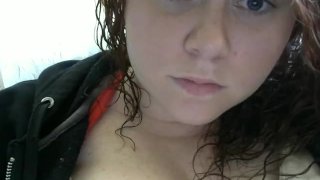 Big Titty White Girl With A Big Booty Who Smokes Before Sex