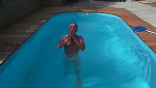 Slick Nuru Massage For The Pool Attendant