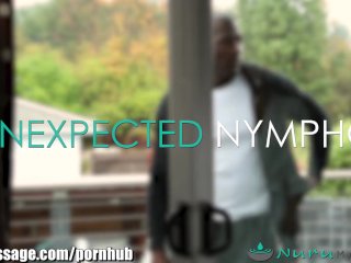 NuruMassage Asian MILF and Big Black Cock screenshot number 0