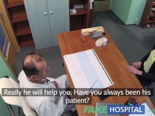 FakeHospital Patient gives new doctor healthy dose of blowjobs and fucking
