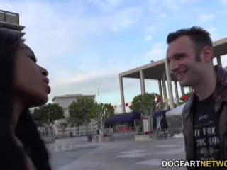 Nadia Jay Rides Her Student's Big White Cock screenshot number 1