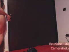 Sexy Lap Dance and Strip dance - Hot Brazilian fitness model solo