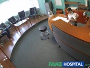 Preview 1 of FakeHospital Sexy nurse heals patient with hard office sex