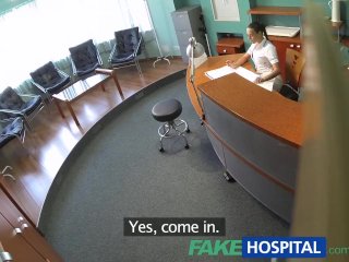 FakeHospital Sexy nurse heals patient with hard office sex screenshot number 0