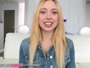 Preview 1 of Teens Loves huge Cocks - Hot Blonde loves big dick