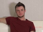 Preview 4 of Alex's Audition- Young Straight Man Shows Cock, Ass, and Jerks Off