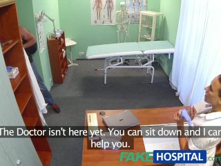 FakeHospital Fit nurse sucks and fucks body builder screenshot number 0