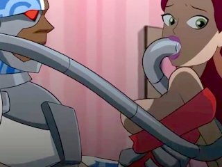 View Teen Titans Porn Cyborg the fucking machine