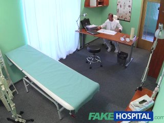 FakeHospital Beautiful redhead prescribed cock by her doctor screenshot number 0