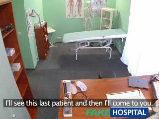 FakeHospital Beautiful redhead prescribed cock by her doctor screenshot number 1