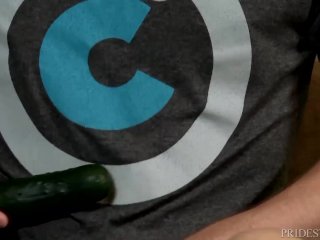 Cock Virgins Veggie Anal Insertion