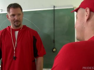 Extra Big Dicks Hung Coach Fucking One Of His Students