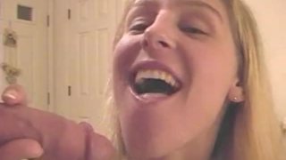 Wife Swallows All Of Her Husband's Cum