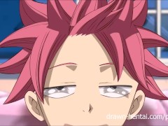 Video Fairy Tail XXX - Natsu and Erza... and Lucy!