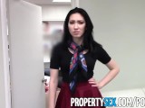 PropertySex - Beautiful realtor ed into sex renting office space