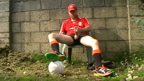 Outdoor Soccer Jerk-Off