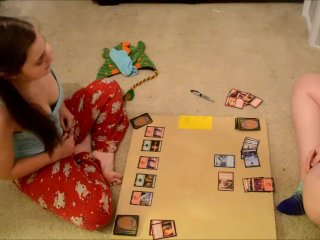 magic the gathering, exclusive, blonde, thick white girl