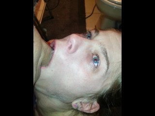 Lady Shatter Sloppy Blow Job