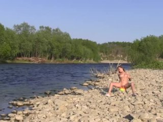 Katya Clover - Rainbow Fleshing on River