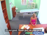 Preview 1 of FakeHospital Slim blonde gets creampied after fucking in the hospital