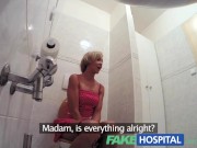 Preview 3 of FakeHospital Slim blonde gets creampied after fucking in the hospital