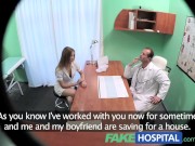 Preview 1 of FakeHospital Nurse with a great arse sucks and fucks doctor for pay rise