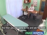 Preview 2 of FakeHospital Nurse with a great arse sucks and fucks doctor for pay rise